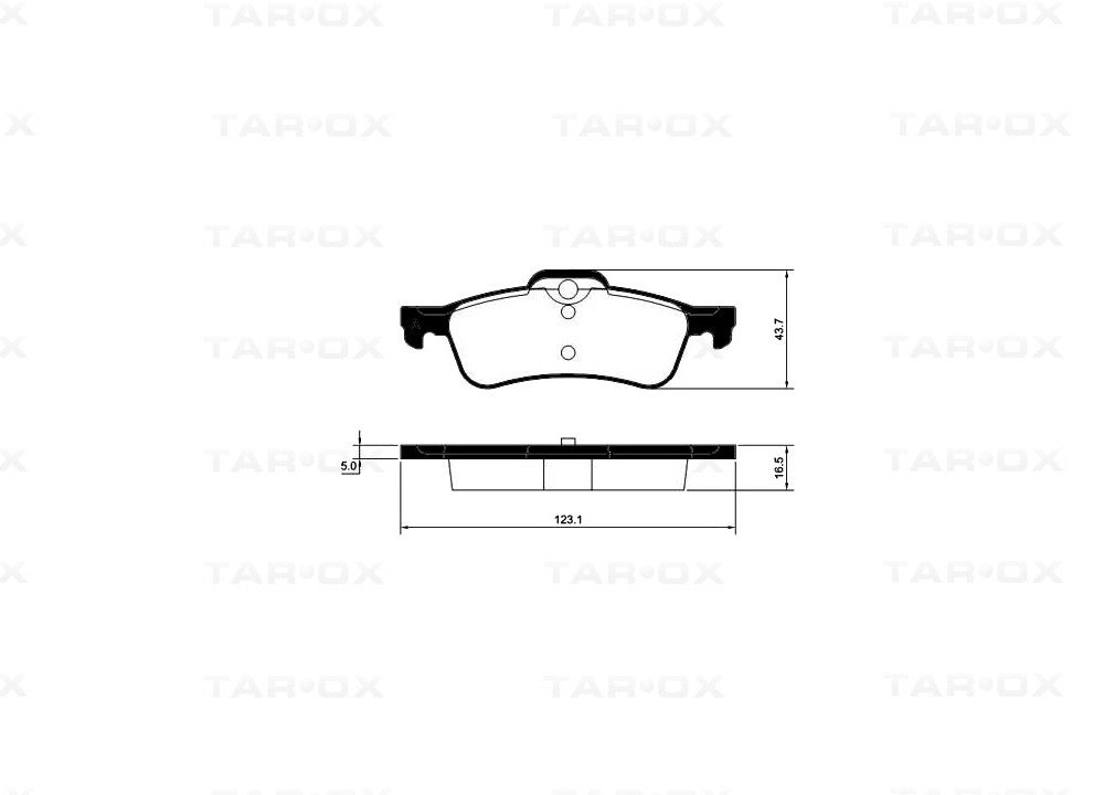 MINI (R50/R52/R53) All models Rear TAROX Brake Pads – Strada