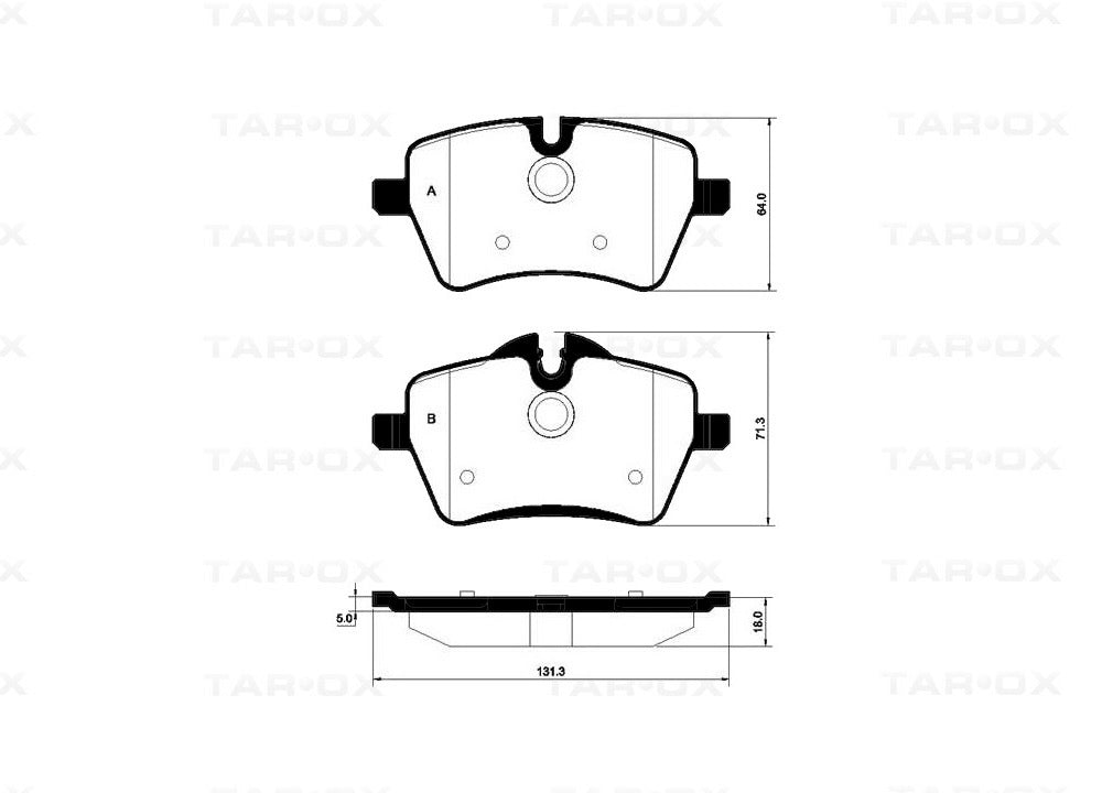 Mini R56 1.6 Cooper D Front TAROX Brake Pads