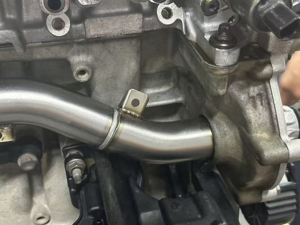 MiniTorque R56 coolant water hose hardpipe