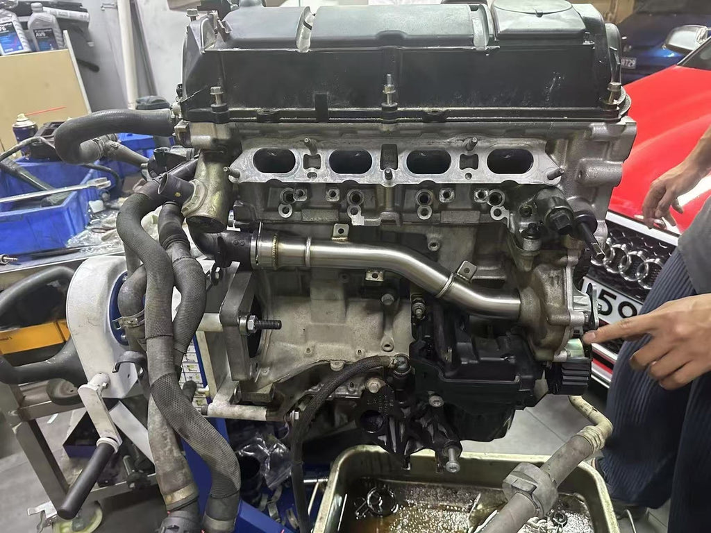 MiniTorque R56 coolant water hose hardpipe