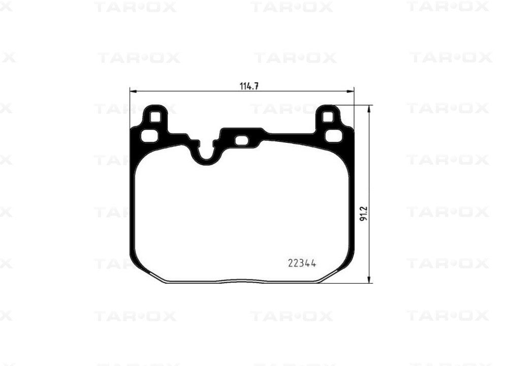 MINI JCW (F56) Front TAROX Brake Pads – Strada