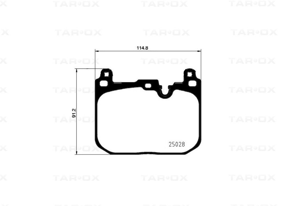 MINI JCW (F56) GP3 Front TAROX Brake Pads – Strada