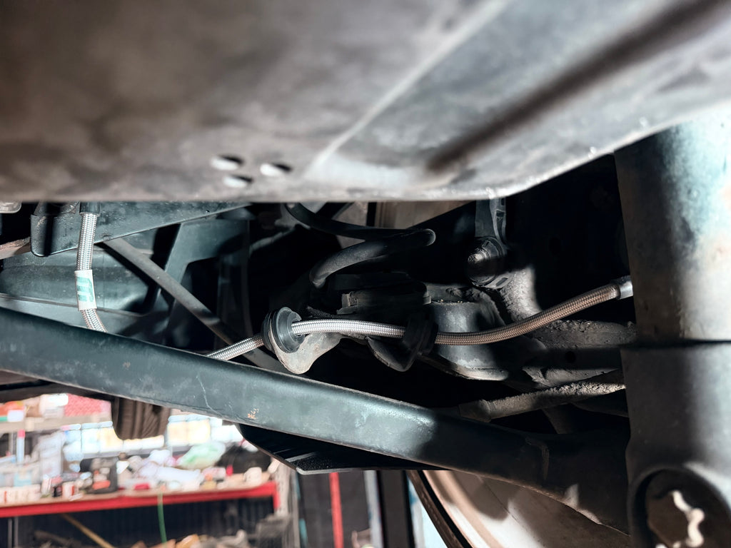 MiniTorque F56 braided brake lines