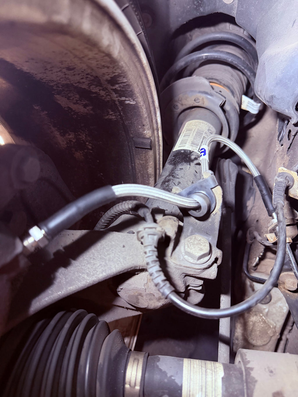 MiniTorque F56 braided brake lines