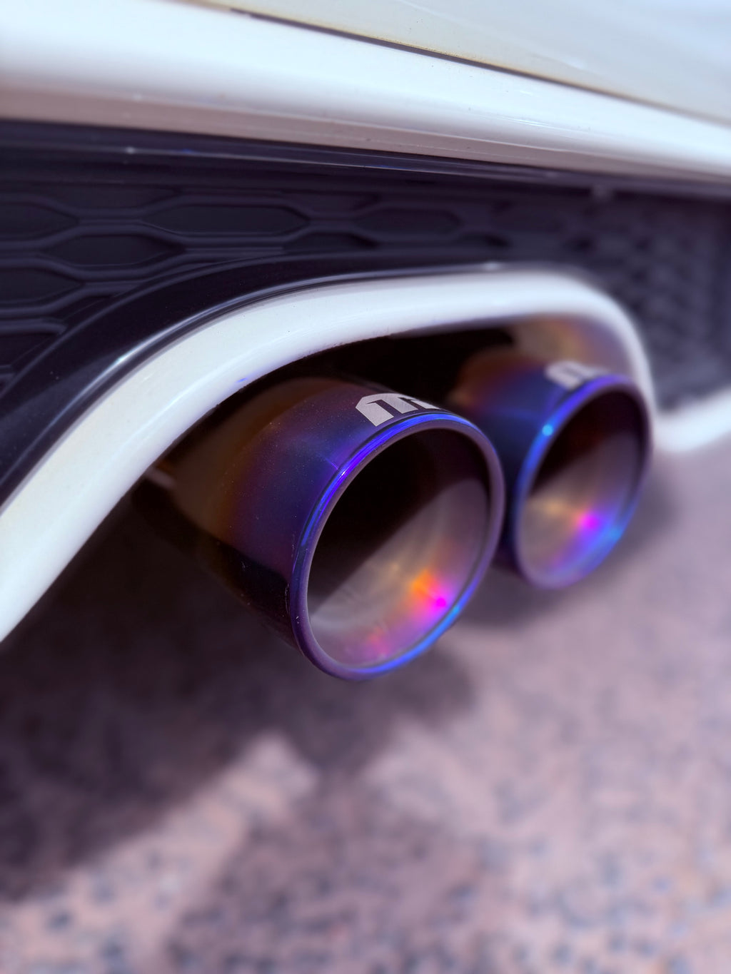 MiniTorque F56 titanium cat-back with valve