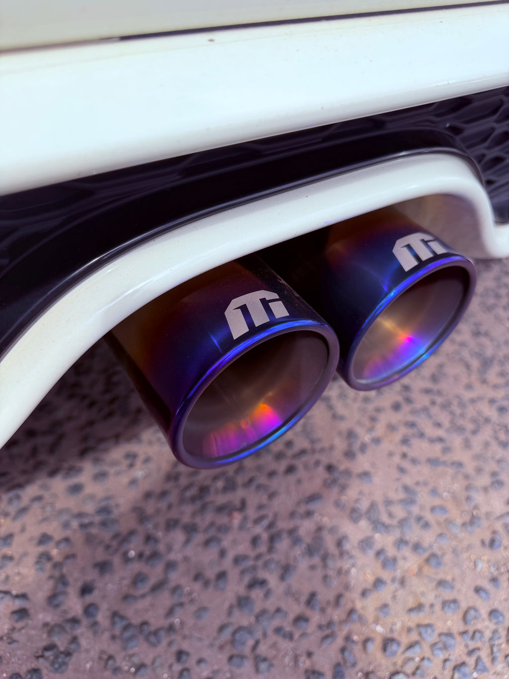 MiniTorque F56 titanium cat-back with valve