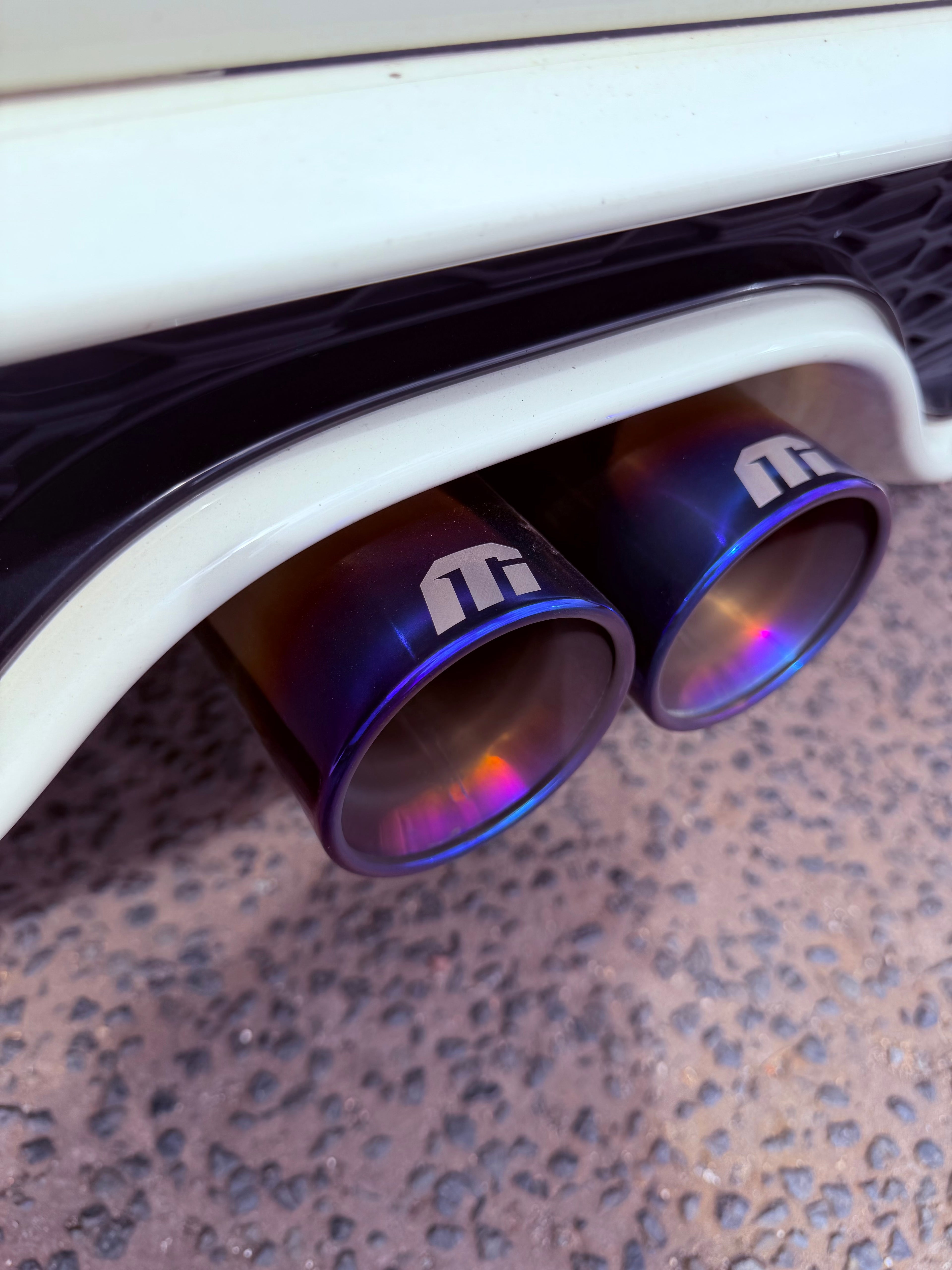MiniTorque F56 titanium cat-back with valve