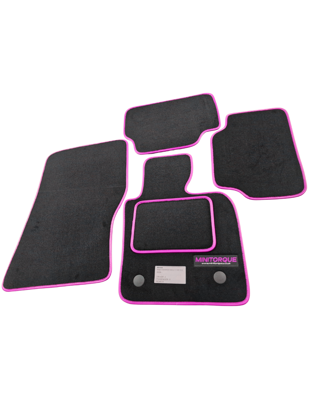 MiniTorque F66 Cooper S tailored interior mat set