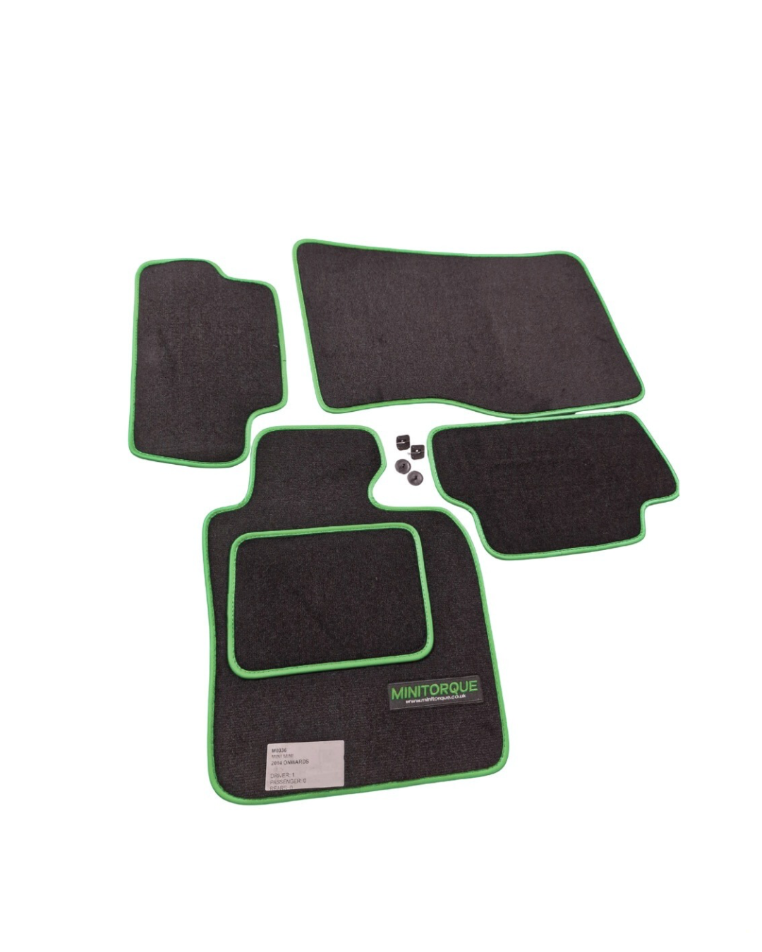MiniTorque F56 Cooper S tailored interior mat set