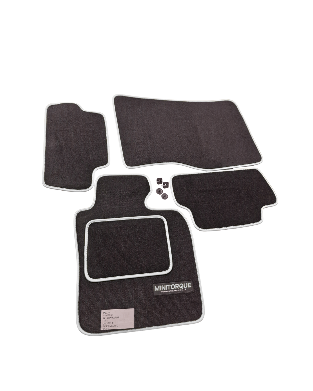 MiniTorque F56 Cooper S tailored interior mat set