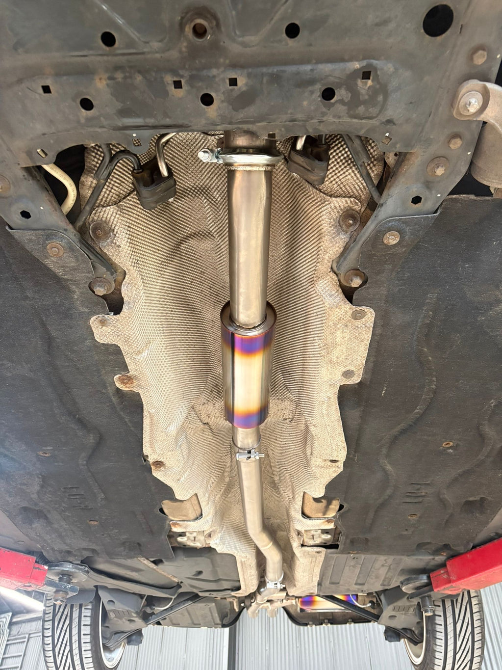 MiniTorque F56 titanium cat-back with valve